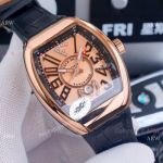 Best Replica Franck Muller Vanguard Yachting v45 Watches Rose Gold Dial